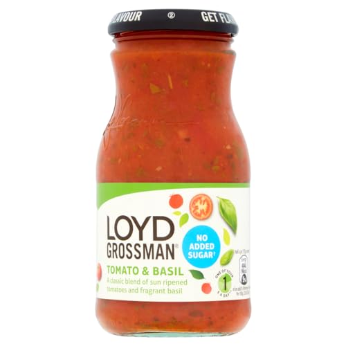 Loyd Grossman Nudelsauce, Tomate und Basilikum, 350 g von Loyd Grossman