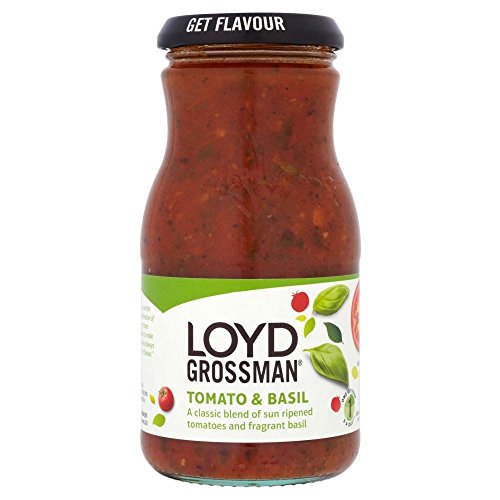 Loyd Grossman Pasta-Sauce - Tomaten Und Basilikum (350G) von Loyd Grossman