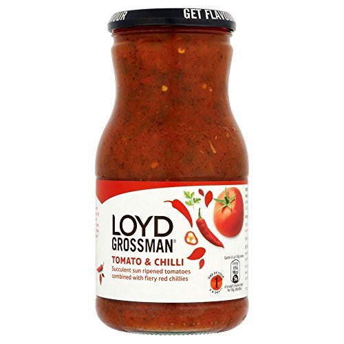 Loyd Grossman Pasta Sauce - Tomaten und Chilli (660g) - Packung mit 2 von Loyd Grossman