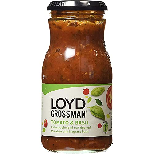 Loyd Grossman Pasta Sauce - Tomato & Basil (350g) - Packung mit 2 von Loyd Grossman