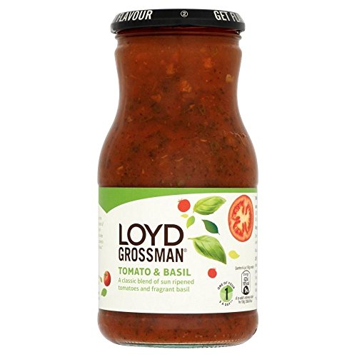 Loyd Grossman Pasta Sauce - Tomato & Basil (660g) - Packung mit 2 von Loyd Grossman