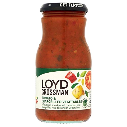Loyd Grossman Pasta Sauce - Tomato & Chargrilled Gemüse (350 g) - Packung mit 2 von Loyd Grossman