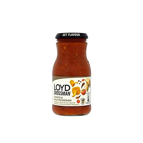 Loyd Grossman Pasta Sauce - Tomato & Wild Mushroom (350g) - Packung mit 2 von Loyd Grossman