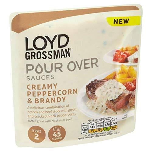 Loyd Grossman Pfeffer Sauce 170 G (Packung von 6) von Loyd Grossman