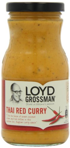 Loyd Grossman Red Thai Curry Sauce 350g (3er Pack) von Loyd Grossman