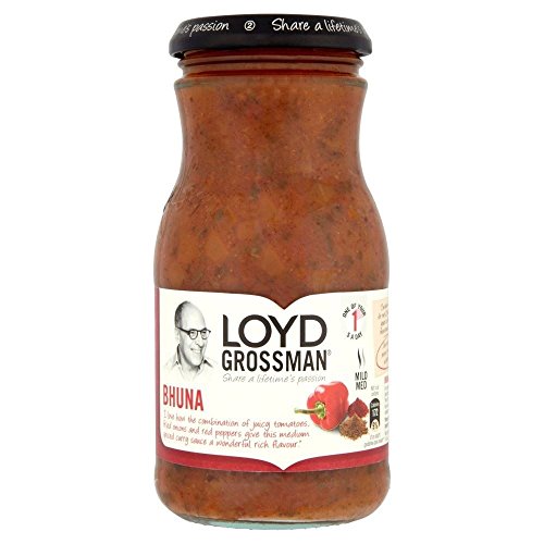 Loyd Grossman Süße Tomate Bhuna Currysauce (350g) - Packung mit 2 von Loyd Grossman