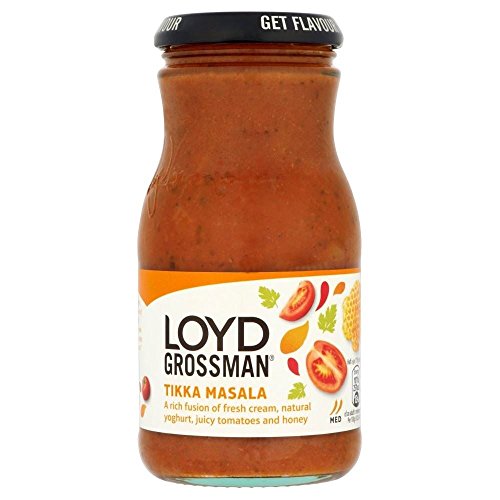 Loyd Grossman Tikka Masala Sauce (350g) - Packung mit 2 von Loyd Grossman