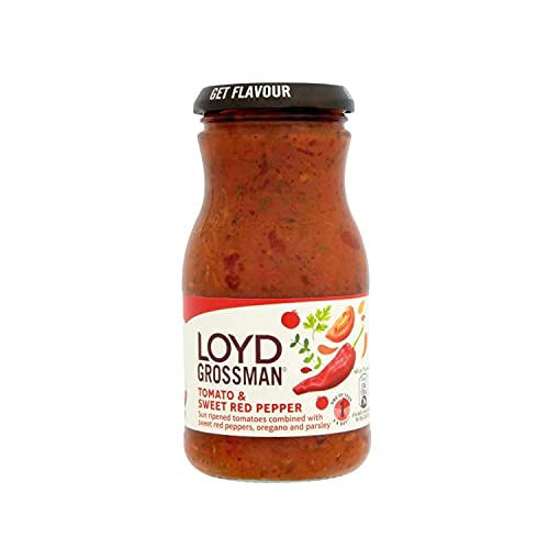 Loyd Grossman Tomato & Sweet Red Pepper Pasta Sauce 350g von Loyd Grossman