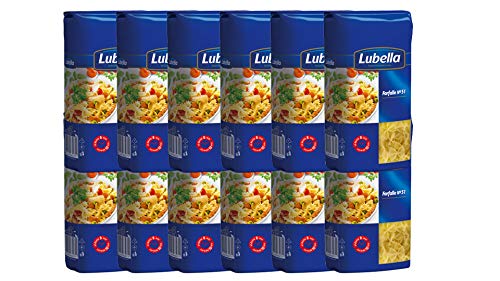 Lubella Hartweizen Pasta 12er Pack (12 x 400g) (Farfalle) von Lubella