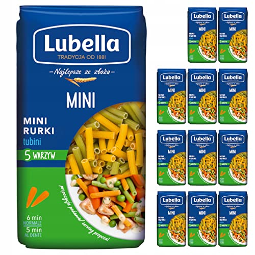 Lubella Mini-Röhren - tubini - 5 Gemüse 400g von Lubella