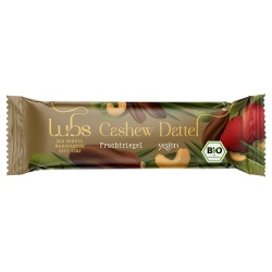 Cashew-Dattel-Fruchtschnitte von Lubs