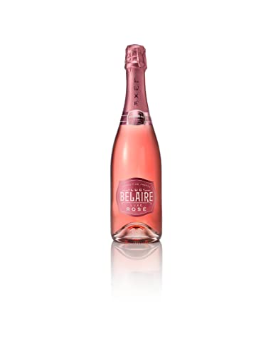 LUC BELAIRE Luxe Rosé demi-sec, französischer premium Schaumwein aus der Provence, 12,5 % Vol., Cuvée mit Aromen von Erdbeeren & Himbeeren, 0,75 l von Luc Belaire