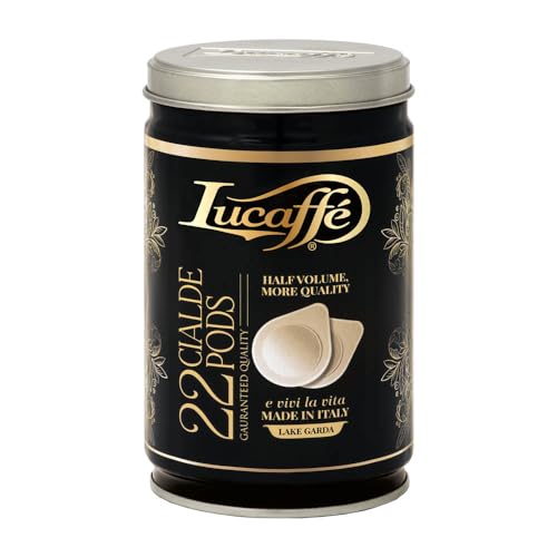Lucaffè, Café 100% Arabica, 22 dosettes ESE 44 mm Compostables dans des boîtes en acier, choix idéal pour un café de qualité supérieure (1) von Lucaffé