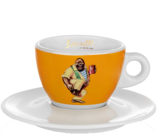 Lucaffe Cappuccinotasse gelb von Lucaffé