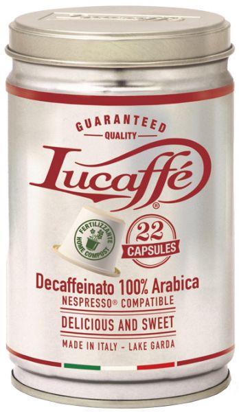 Lucaffè Decaffeinato Nespresso®*-kompatible Kapseln von Lucaffé
