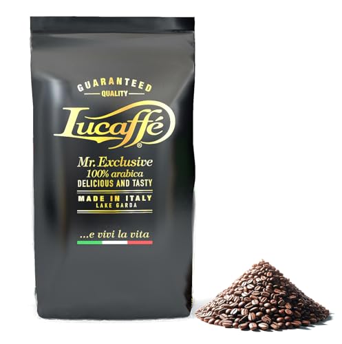 Lucaffé Kaffeebohnen - Mr. Exclusive - 15er Pack (15 x 700g) - 100% Arabica - Verpackung sorgt für langanhaltendes Aroma, nach original italienischer Tradition, Made in Italy von Lucaffé