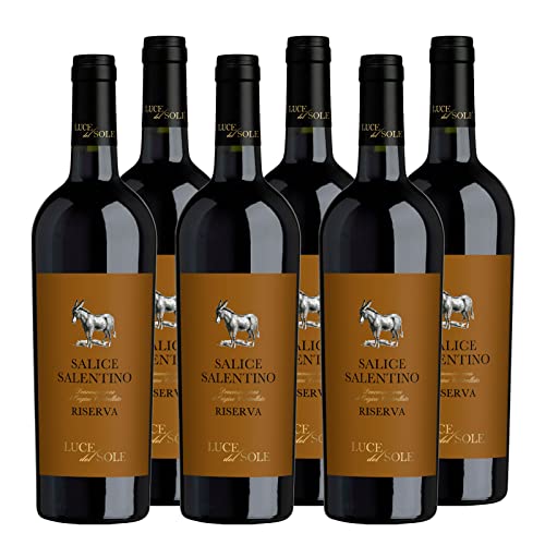 Salice Salentino Riserva DOC "Luce del Sole" Rotwein Apulien trocken (6 x 0.75l) von Luce del Sole