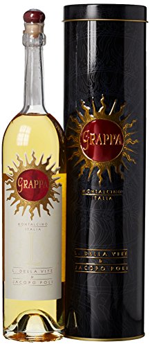 Luce Grappa Invecchiata di Montalcino in Geschenkverpackung 40Prozent vol. - 3 Jahre Barrique gereift (1 x 0.5 l) von Luce