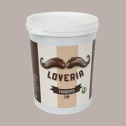 1,2 kg LOVERIA DARK CHOCOLATE Aromatisierte Aufstrichcreme LEAGEL zum abwechslungsreichen Dekorieren von Füllungseis und handwerklichem Gebäck von Lucgel