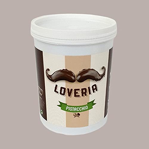 1,2 kg LOVERIA LEAGEL Streichcreme zum abwechslungsreichen Dekorieren von Cremino-Eis und handwerklichem Gebäck (Haselnussgeschmack) von Lucgel