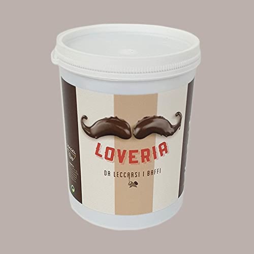 1,2 kg LOVERIA LEAGEL Streichcreme zum abwechslungsreichen Dekorieren von Füllungseis und handwerklichem Gebäck (Haselnuss und klassischer Kakao) von Lucgel