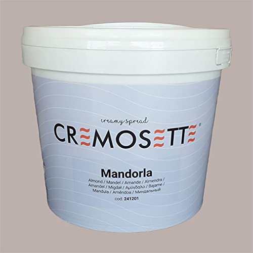 5,5 Kg Streichcreme CREMOSETTE LEAGEL FARCISCE (Füllen Sie Ihr Gebäck) GLASSA (Glasieren Sie Ihre Kuchen) AROMATIZZA (Geschmack Ihr Dessert) GLUTENFREI GLUTENFREI (Mandel) von Lucgel