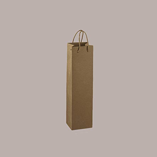 Flaschenhalter aus Havanna-Papier mit kleinem Kordel, 9 x 9 x 38,5 cm. x 10 Stück Flaschenhalter aus Havana Paper. Flaschenhalter aus Havanna-Papier mit kleinem Kordel, 9 x 9 x 38,5 cm. x 10 Stück Flaschenhalter aus Havana Paper. von Lucgel