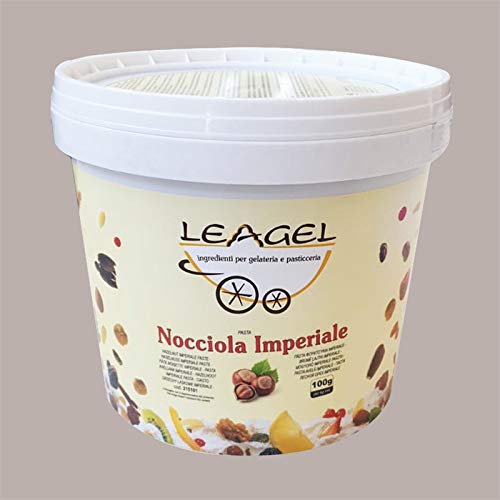 LEAGEL 5 kg Loveria Imperial Paste Zubereitung mit Haselnussgeschmack für Eisdesserts von Lucgel