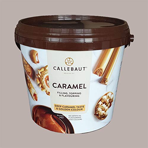 LUCGEL Srl (5 kg) Karamellschokolade zum Füllen Callebaut Füllung für Gebäckeis Süße Croissants von Lucgel