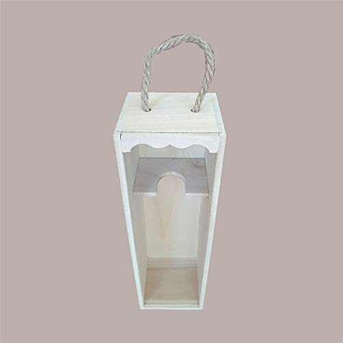 LUCGEL Srl 1 Stück Klassische Tür 1 Flasche Box aus Kiefernholz mit Fenster 110 x 100 x 360 cm LUCGEL Srl 1 Stück Klassische Tür 1 Flasche Box aus Kiefernholz mit Fenster 110 x 100 x 360 cm von Lucgel