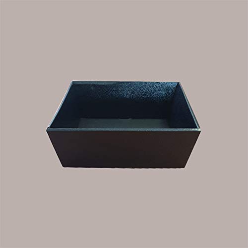 LUCGEL Srl 10 Stück Papierkorb aus konischem Leder schwarz 260 x 260 x 100 Geschenkkorb Weihnachten und Ostern Federmäppchen aus Karton LUCGEL Srl 10 Stück Papierkorb aus konischem Leder schwarz 260 x 260 x 100 Geschenkkorb Weihnachten und Ostern Federmäppchen aus Karton von Lucgel