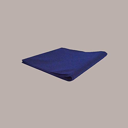 LUCGEL Srl 100 Stück Platzdeckchen TNT, Vliesstoff, Nachtblau, Lebensmittelqualität, 33 x 45 cm, farbiges Papier, Nonwoven Tablecloths Blau von Lucgel