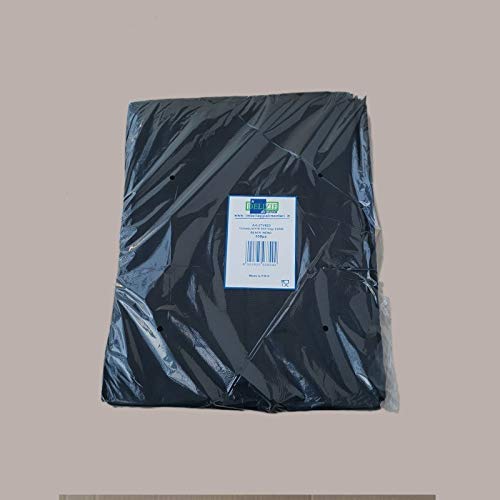 LUCGEL Srl 100 Stück Platzdeckchen TNT Vliesstoff schwarz lebensmittelecht 33 x 45 cm Einwegpapier farbig Nonwoven Tablecloths Black von Lucgel
