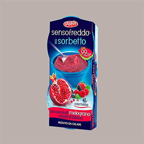 LUCGEL Srl 12 Stk. Granatapfel-Beeren-Sorbet Cold Sense DOLFIN mit Fruchtsaft LUCGEL Srl 12 Stk. Granatapfel-Beeren-Sorbet Cold Sense DOLFIN mit Fruchtsaft von Lucgel