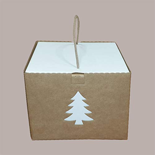 LUCGEL Srl 5 Stk. Karton Tür PANETTONE ALBERO AVANA 210x210H210 Papieretui für Geschenkboxen von Lucgel