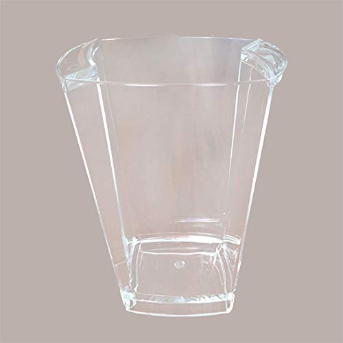 Lucgel Srl 1 Stück Eiskübel aus Plexiglas transparent für 1 Flasche LEHMANN DESIGN von Lucgel