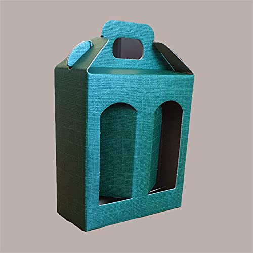 Lucgel Srl 10 Stück Gläser mit 2 Löchern aus Seidenpapier, grün, 13 x 6 x 12 cm, für Cremes und Dips, Geschenk Lucgel Srl 10 Stück Gläser mit 2 Löchern aus Seidenpapier, grün, 13 x 6 x 12 cm, für Cremes und Dips, Geschenk von Lucgel