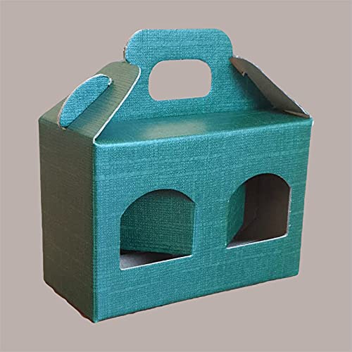 Lucgel Srl 10 Stück Gläserhalter aus Papier, 2 Löcher aus Seide, grün, 130 x 60 cm, Höhe 90 cm, für Cremes und Dips, Geschenk Lucgel Srl 10 Stück Gläserhalter aus Papier, 2 Löcher aus Seide, grün, 130 x 60 cm, Höhe 90 cm, für Cremes und Dips, Geschenk von Lucgel