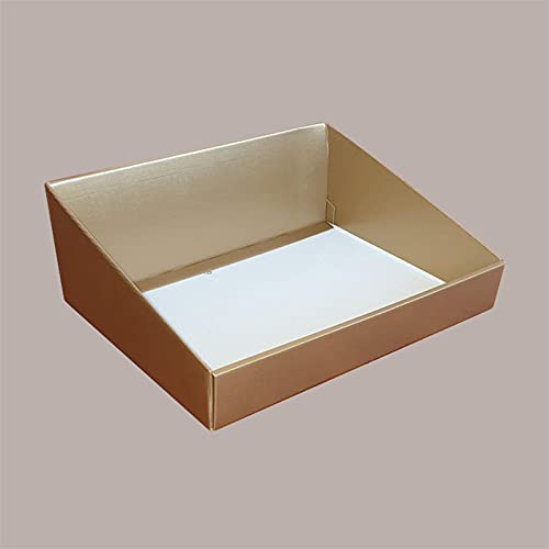 Lucgel Srl 10 Stück Tablett-Korb aus Seidenpapier, Gold, klein, 310 x 240 x 105 cm, für Geschenke zu Weihnachten Ostern Lucgel Srl 10 Stück Tablett-Korb aus Seidenpapier, Gold, klein, 310 x 240 x 105 cm, für Geschenke zu Weihnachten Ostern von Lucgel