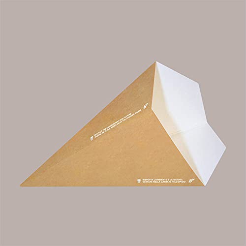 Lucgel Srl 100 Stück große Kegel aus Havanna-Papier kompostierbar für Asporto Take Away Lucgel Srl 100 Stück große Kegel aus Havanna-Papier kompostierbar für Asporto Take Away von Lucgel
