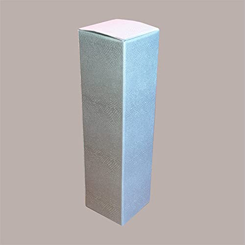 Lucgel Srl 20 Stück 1 Flasche Box aus Papierhaut Leder Silber 90x90H340 Lucgel Srl 20 Stück 1 Flasche Box aus Papierhaut Leder Silber 90x90H340 von Lucgel