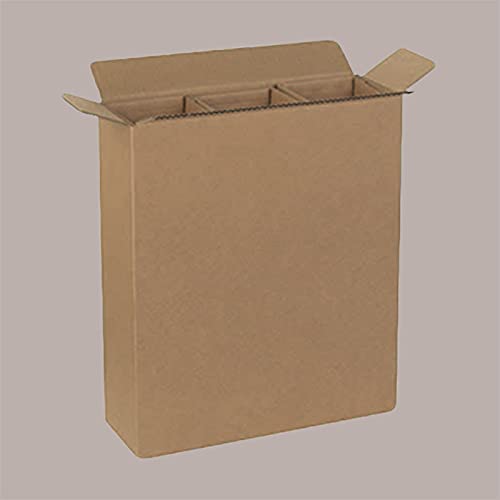 Lucgel Srl 5 Stück American Paper Box für 3 Flaschen Versandsicher Lucgel Srl 5 Stück American Paper Box für 3 Flaschen Versandsicher von Lucgel