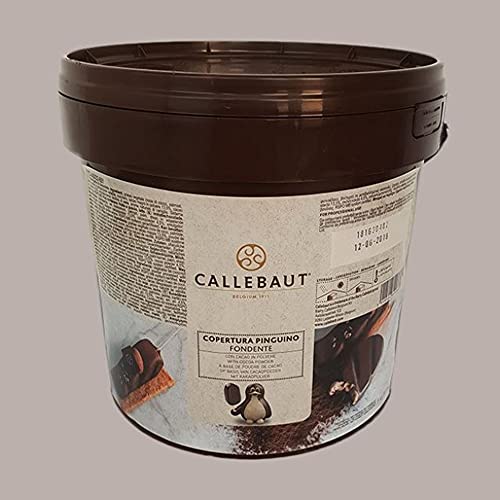 Lucgel Srl 5 kg dunkle Schokolade PINGUIN CALLEBAUT für handwerkliches Eis und Gebäck von Lucgel