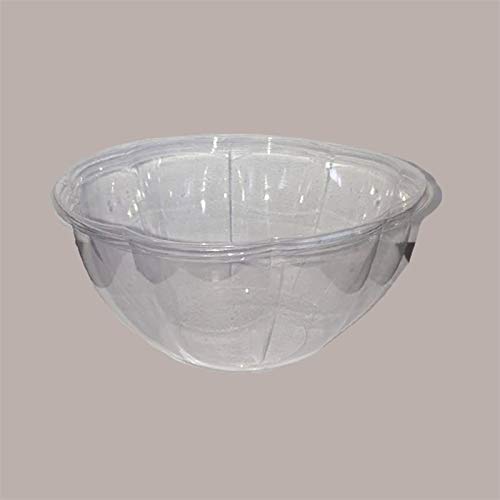 Lucgel Srl 50 Stück Salatschüssel ohne Deckel in biologisch abbaubarem PLA 950ml Transparent zum Mitnehmen Lucgel Srl 50 Stück Salatschüssel ohne Deckel in biologisch abbaubarem PLA 950ml Transparent zum Mitnehmen von Lucgel