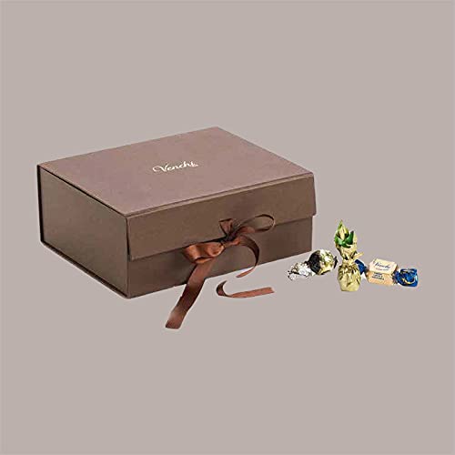 Lucgel Srl 800 gr Luxus Box Schatulle Auswahl an VENCHI Pralinen | Geschenkbox von Lucgel