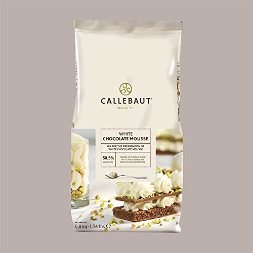 Lucgel Srl 800 gr Zubereitung für weiße Schokoladenmousse Callebaut | Semifreddo-Dessert von Lucgel