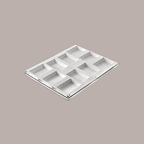 Lucgel Silikonform für Eiskekse Mini Kakao oder Vanille Break & Go von Lucgel
