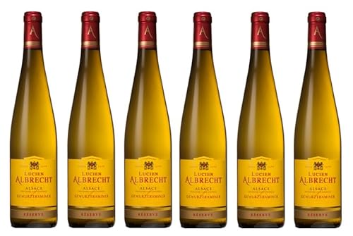 6x 0,75l - 2022er - Lucien Albrecht - Réserve - Gewürztraminer - Alsace A.O.P - Elsass - Frankreich - Weißwein trocken 6x 0,75l - 2022er - Lucien Albrecht - Réserve - Gewürztraminer - Alsace A.O.P - Elsass - Frankreich - Weißwein trocken von Lucien Albrecht