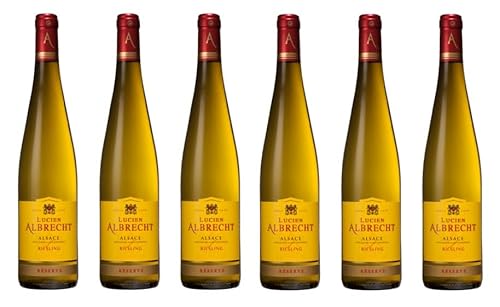 6x 0,75l - 2023er - Lucien Albrecht - Réserve - Riesling - Alsace A.O.P - Elsass - Frankreich - Weißwein trocken 6x 0,75l - 2023er - Lucien Albrecht - Réserve - Riesling - Alsace A.O.P - Elsass - Frankreich - Weißwein trocken von Lucien Albrecht