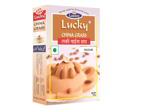LUCKY CHINA-GRAS Mandel Nachtisch 100g [3 Stück] von Lucky